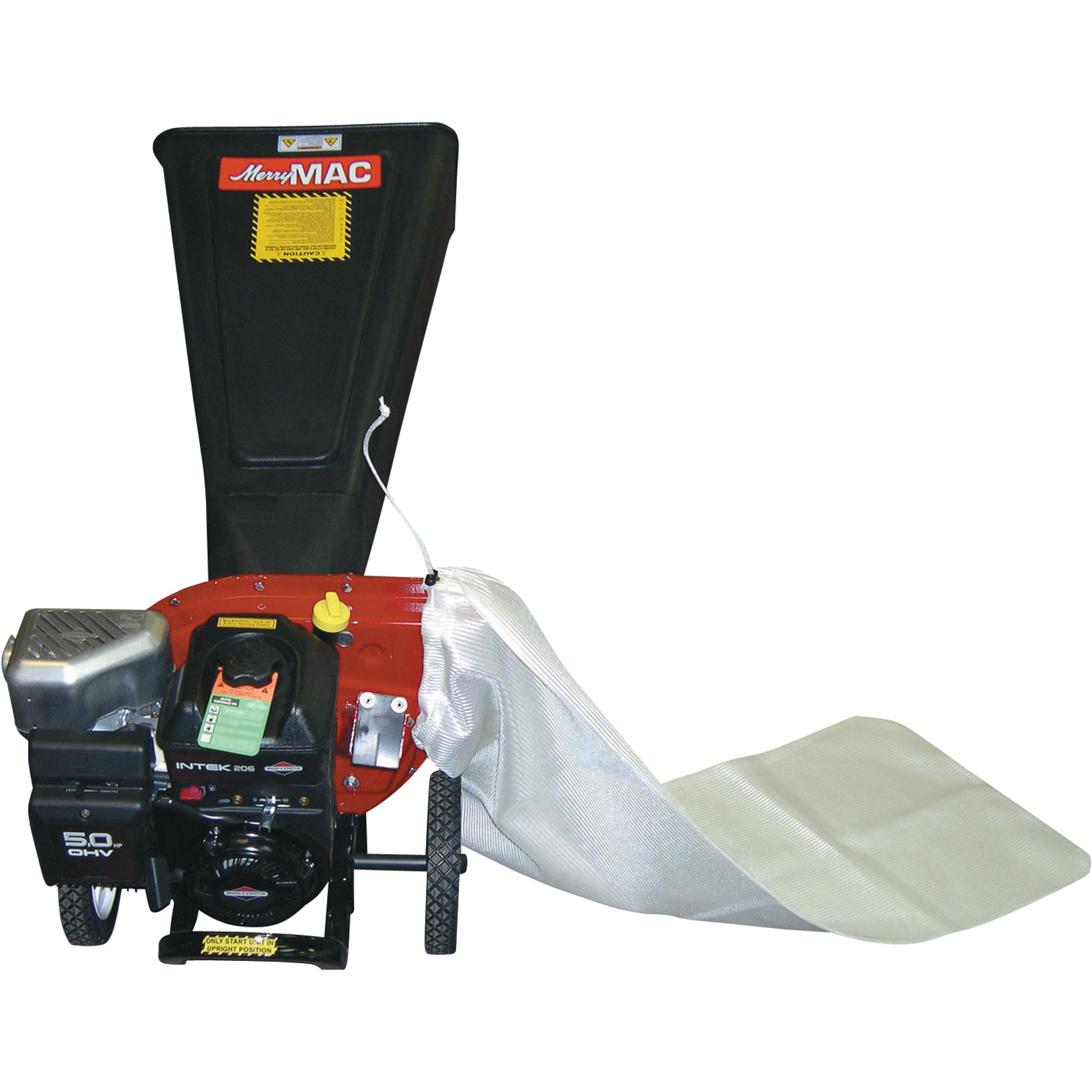 Merry Mac Leaf Shredder/Chipper — 5 HP, Model# LSC5M
